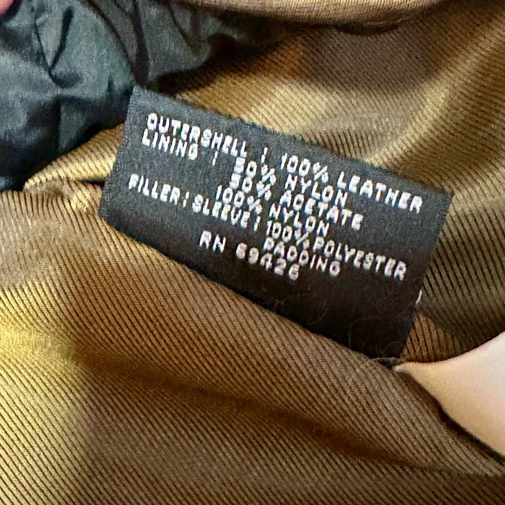 Wilsons Leather Black Bomber Jacket - Picture 9 of 9